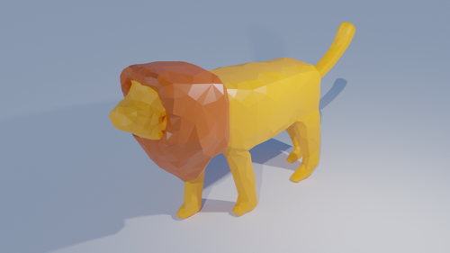 LION RIGGED