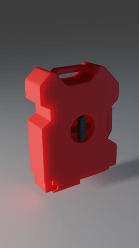 Rigid Plastic Gas Canister