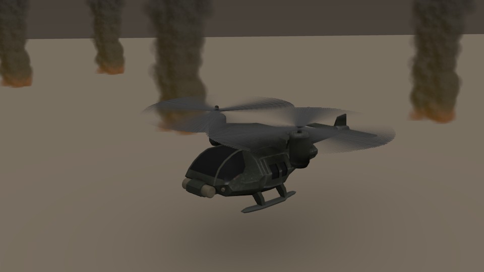 Helicopter Scene