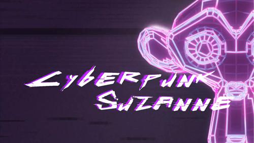 Cyberpunk Suzanne