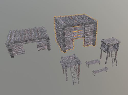 Medieval Survival Props