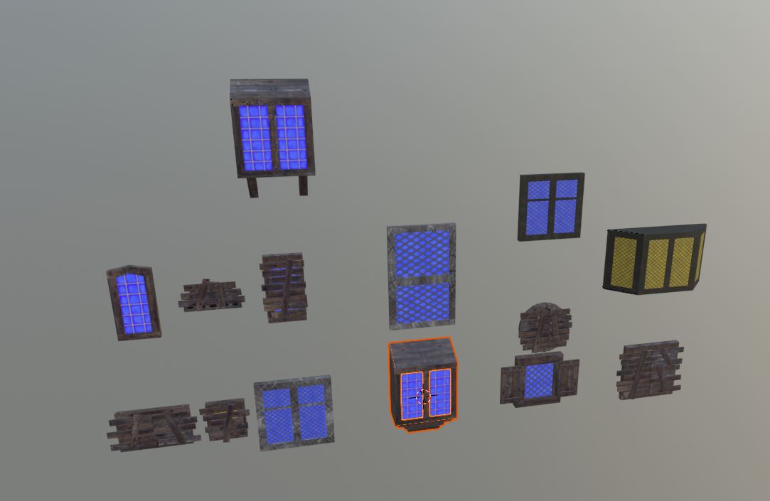 Medieval Windows Interiors