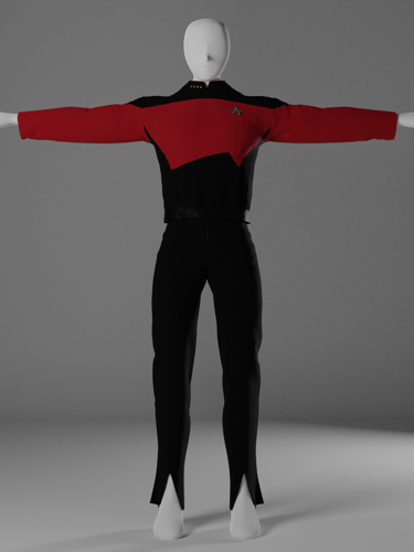 Star Trek TNG Uniform (S3+)