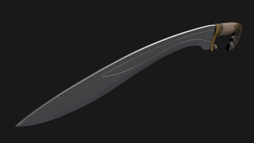 Falcata sword
