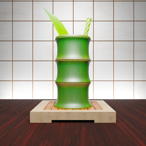 Bamboo Tiki Mug
