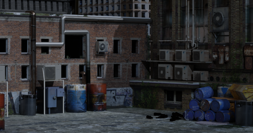 Industrial Back Ally