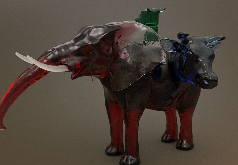 Elephache (rigged)