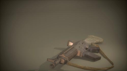 Commando Assault Rifle (Comes with textures)