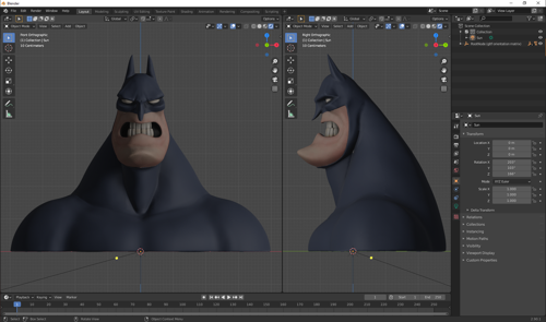 Batman -Bust FANART
