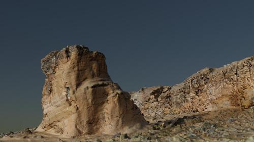 Fort Rock Landscape
