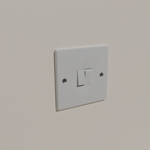 UK Double Light Switch