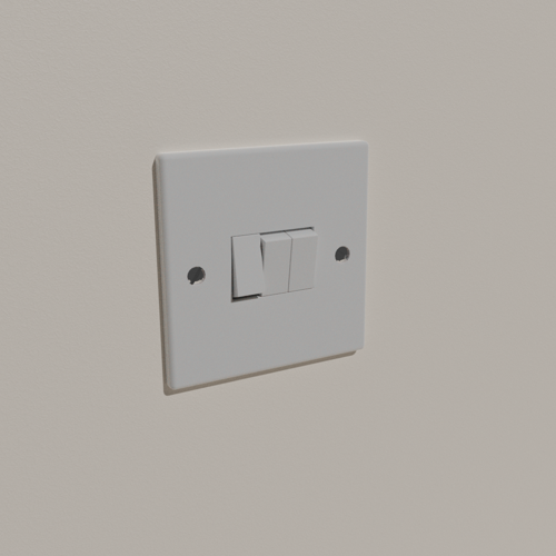 UK Triple Light Switch