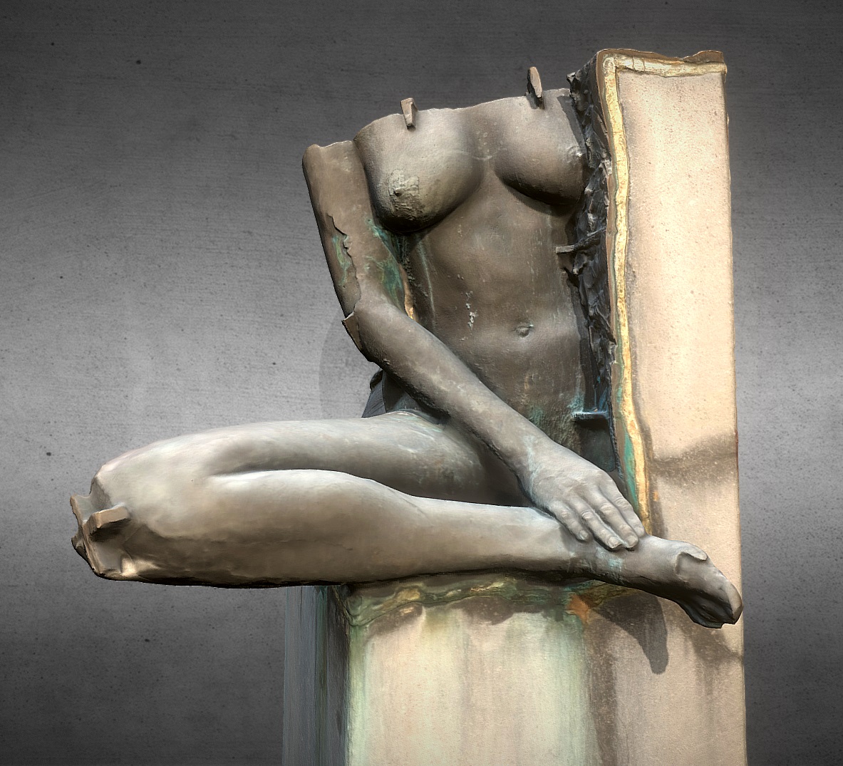 Sculpture place Coubertin number 8