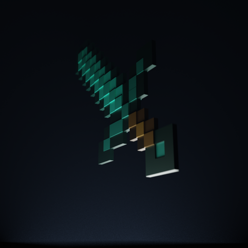 Minecraft Diamond Sword