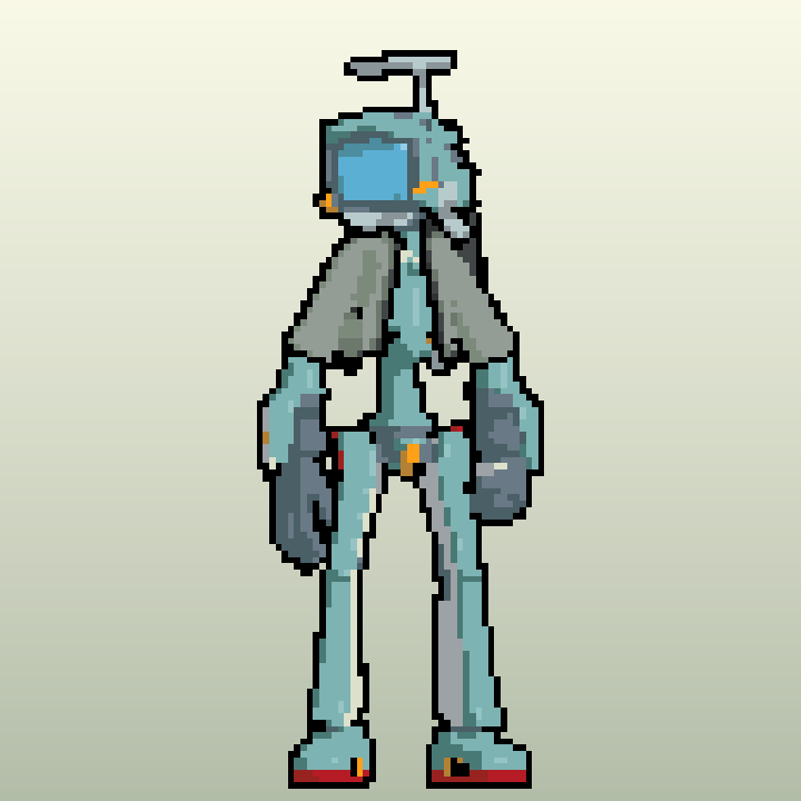 Canti Sama 3d pixel art (b29X)