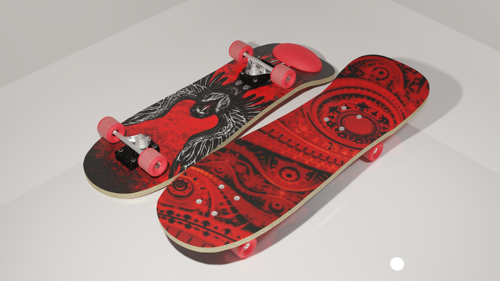 Skateboard large size