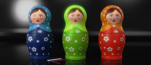 Matryoshka dolls