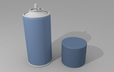Basic aerosol can