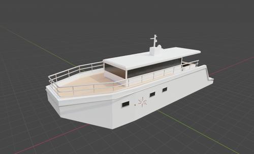 Boat Low Poly