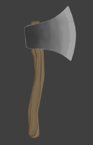 Stylized axe