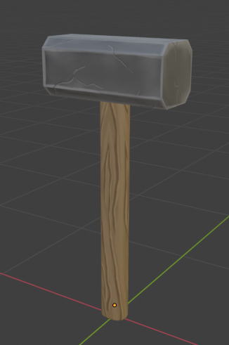 Stylized hammer