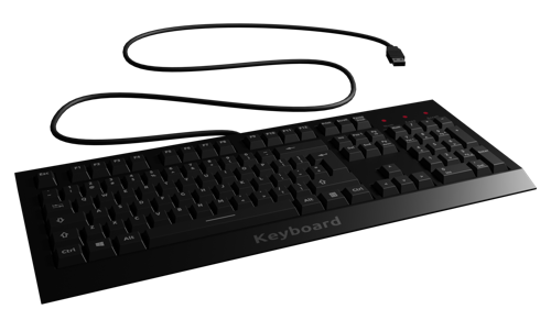 Simple Keyboard (Low Poly)
