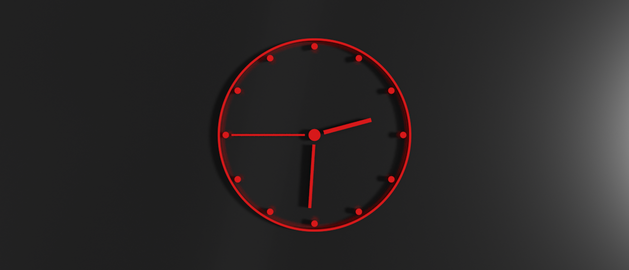 Analog Clock Shader (Animated)