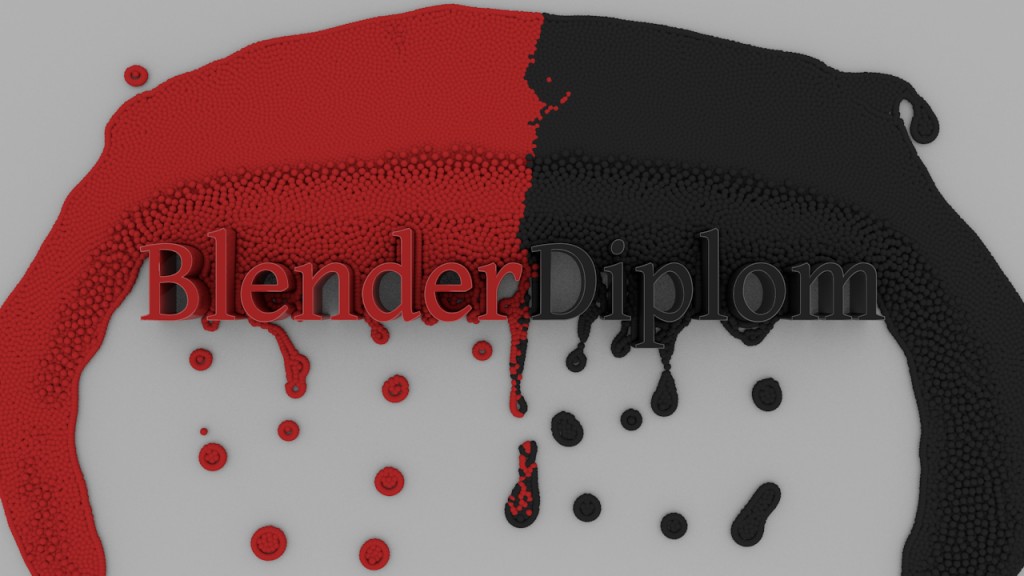 BlenderDiplom Fluid Particle Simulation