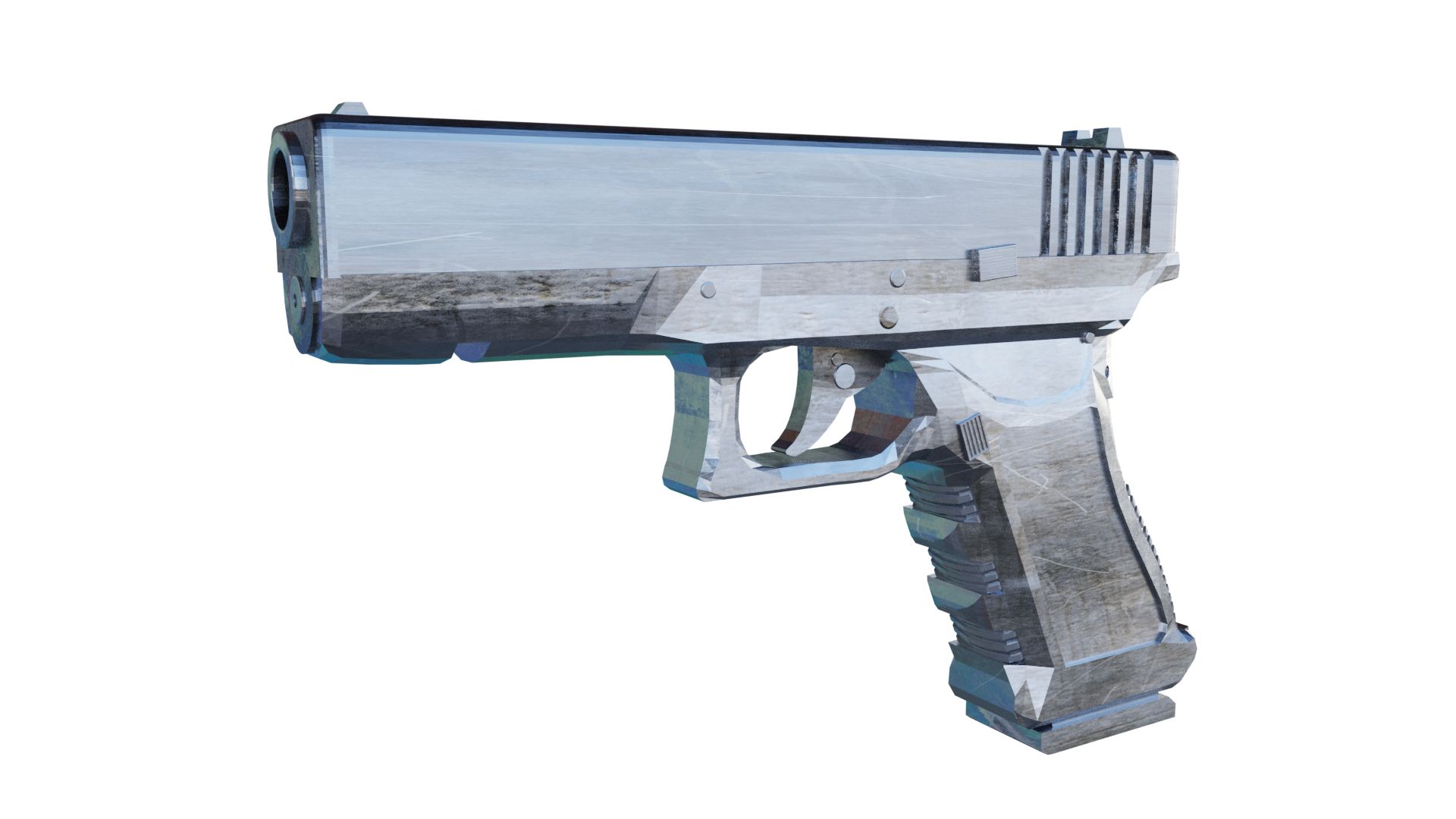 Glock 17 Handgun - Now with updated textures