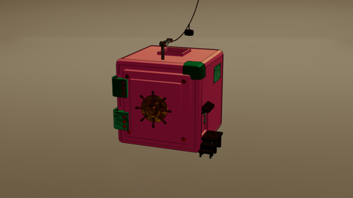 Safe - A Cartoonish Game Asset