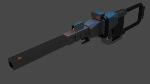 a sci fi LMG