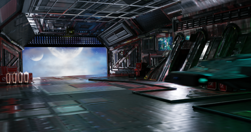hangar animation