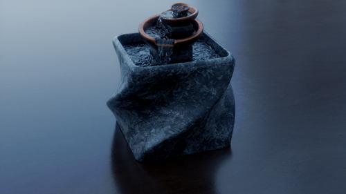 Water Fountain Sculpture