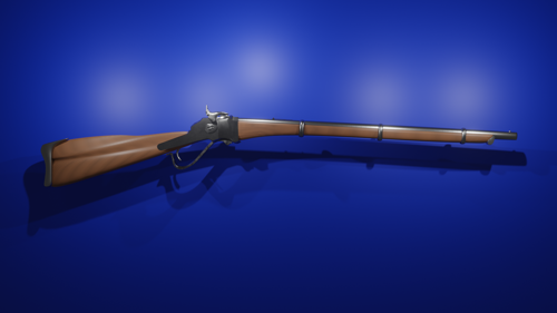 M1857 Sharps precission rifle