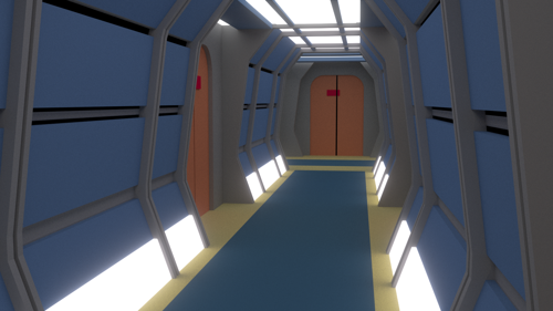 Star Trek: The Next Generation Hallway