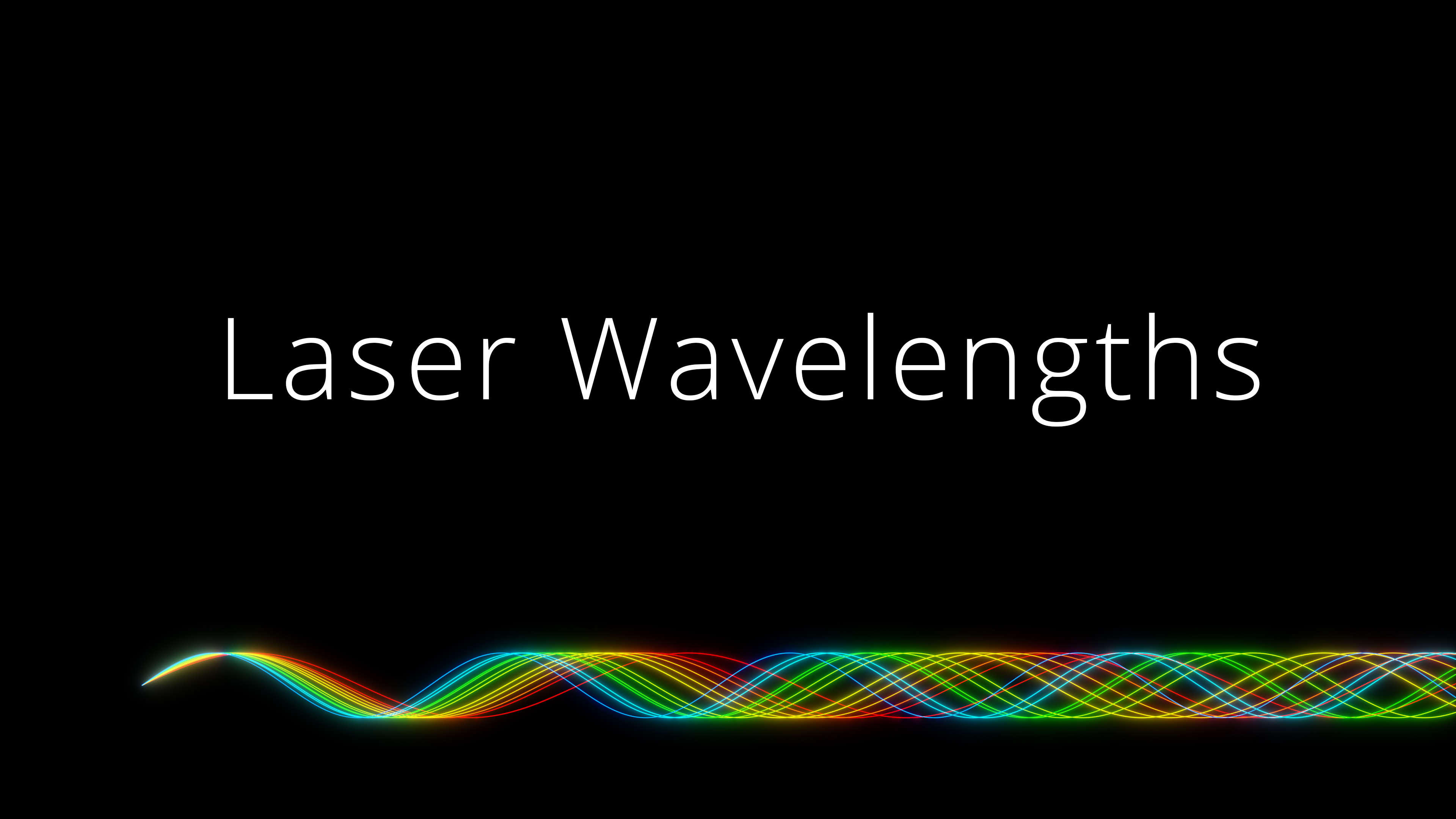 Common Laser Wavelengths