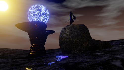 sci-fi scene