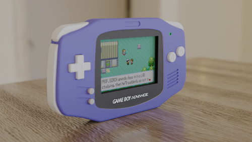 Gameboy Advance Indigo