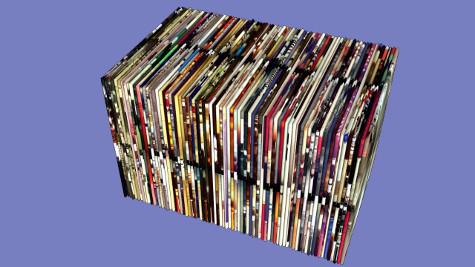 Stack of Record Albums