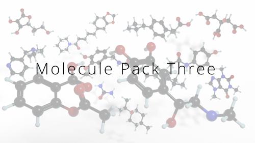 Molecule Pack Three - More Common Molecules