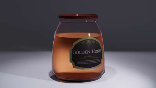 A simple jar of honey