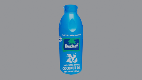 Coconut oil bottle