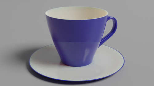 Coffee cup and saucer
