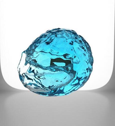 Water sphere versus bullet simulation