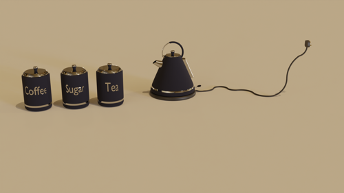 Kettle and pot set