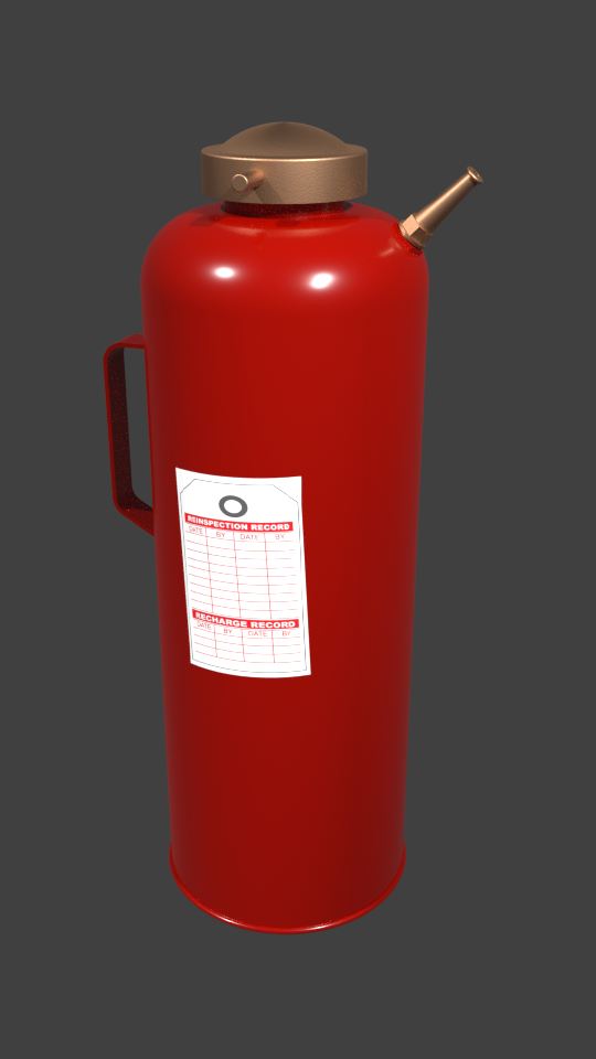 1970's Fire extinguisher