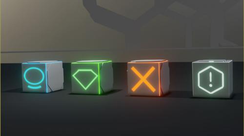 Simple Sci-Fi Crates