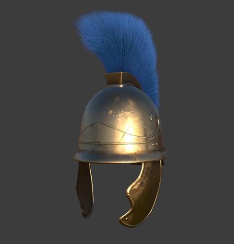 Ancient Greek Attic Helmet