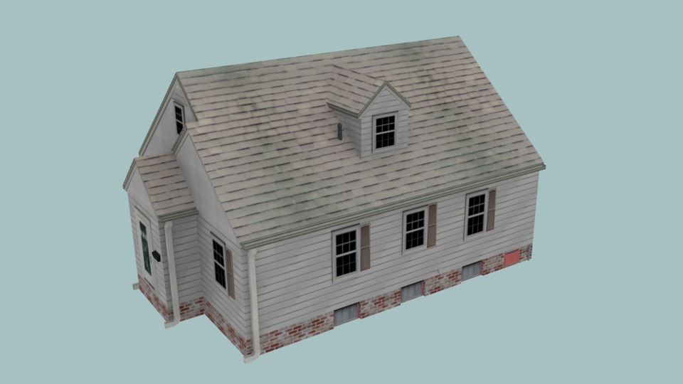Low-Poly House