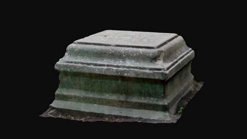 Concrete Pedestal Photoscan